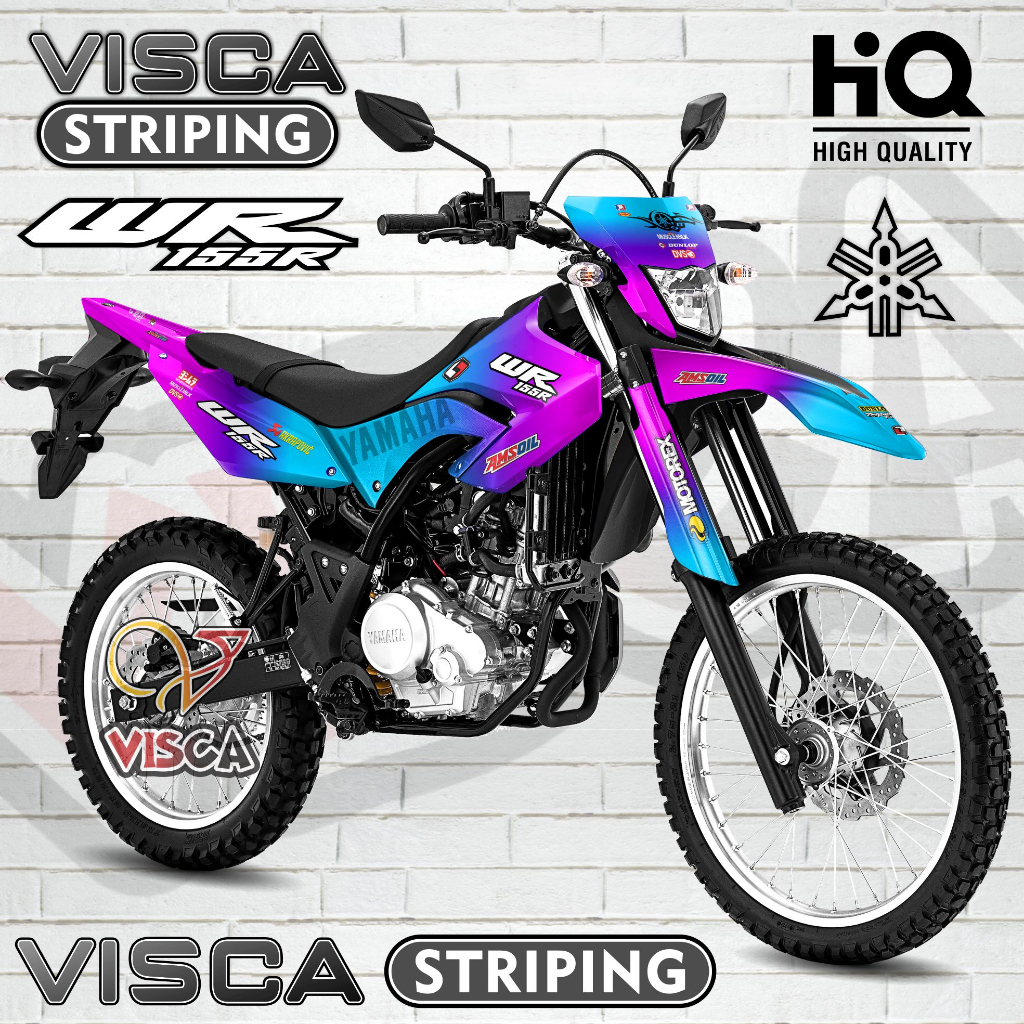 Decal WR 155 - Stiker WR 155 - Dekal WR 155 Full Body - Striping WR 155 Variasi - Decal Hologram WR 