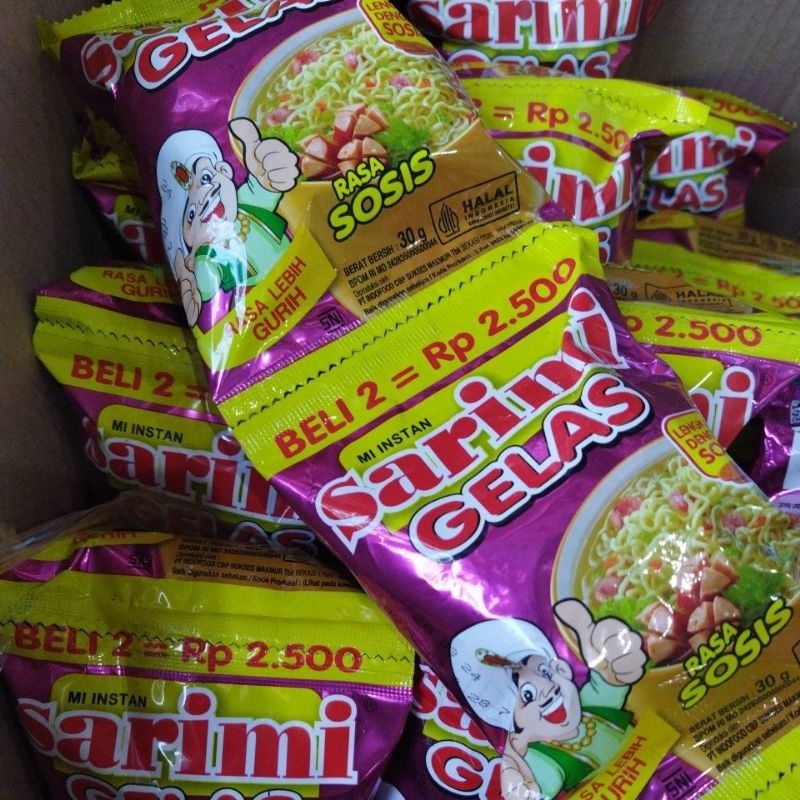 

SARIMI GELAS renteng isi 10