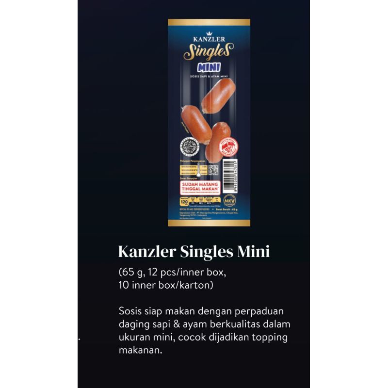 

Kanzler Single Mini 65gr