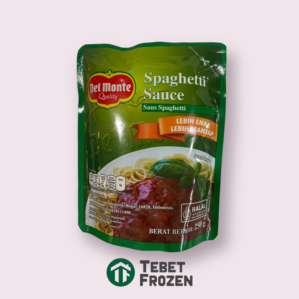 

DELMONTE SAUS SPAGHETTI 250GR - TEBET FROZEN