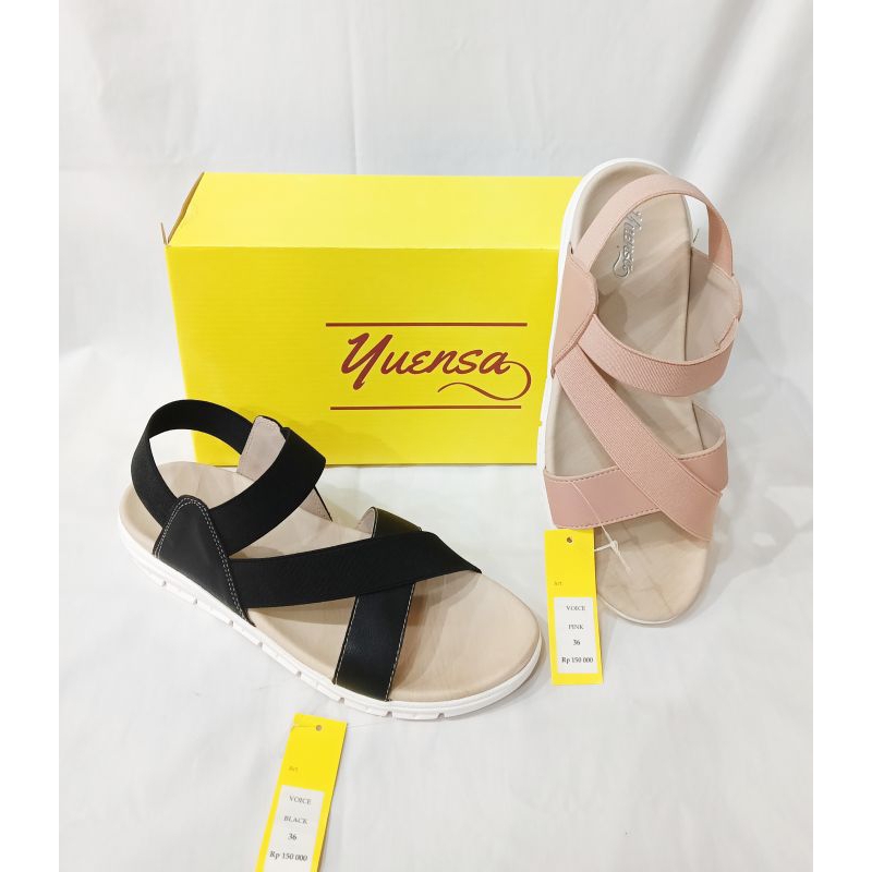 Sandal Wanita / Sepatu Sandal Wanita / Sandal Santai Wanita / Sandal Bertali Wanita / YUENSA Voice