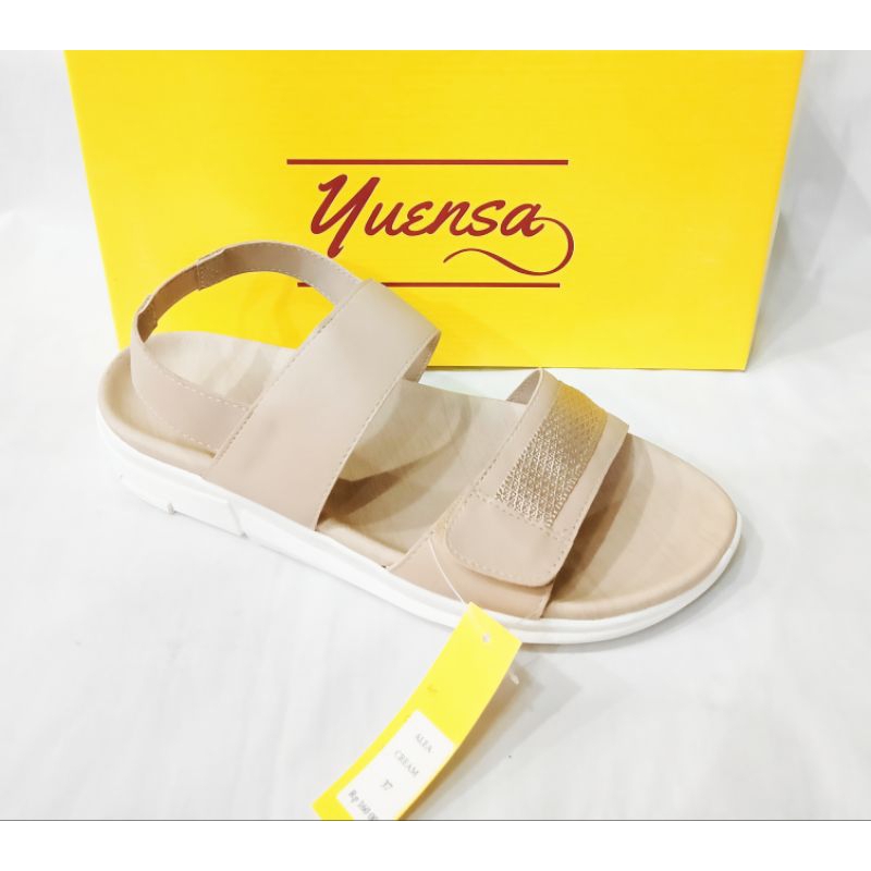 Sandal Wanita / Sepatu Sandal Wanita / Sandal Santai Wanita / Sandal Bertali Wanita / YUENSA Alea