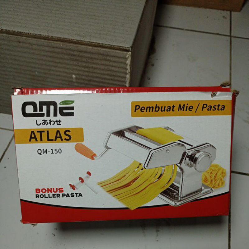 

Gilingan Mie/pasta Atlas QM150 Bonus Roller pasta