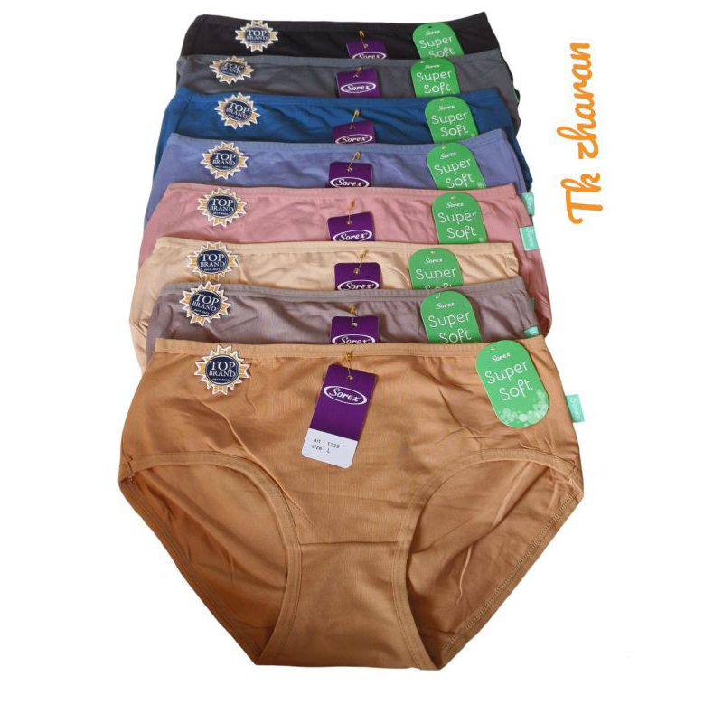 (M L XL XXL)LUSINAN CELANA DALAM WANITA SOREX