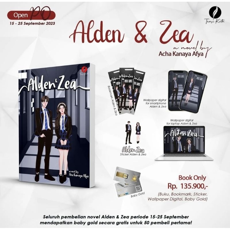 READY Alden &amp; Zea by Syfaacha / Aca Kanaya Alya Novel