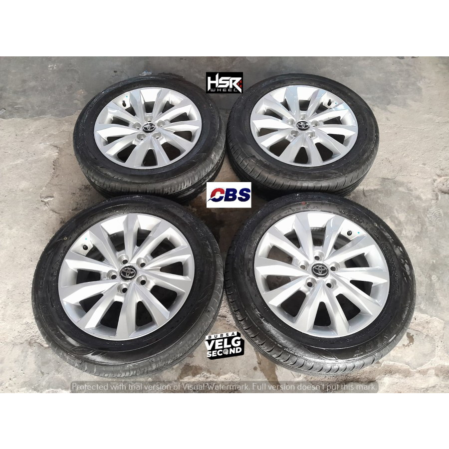 VELG MOBIL SECOND STANDAR INOVA ZENIX RING 17 PCD 5X114 + BAN(2023) 215 60 R17