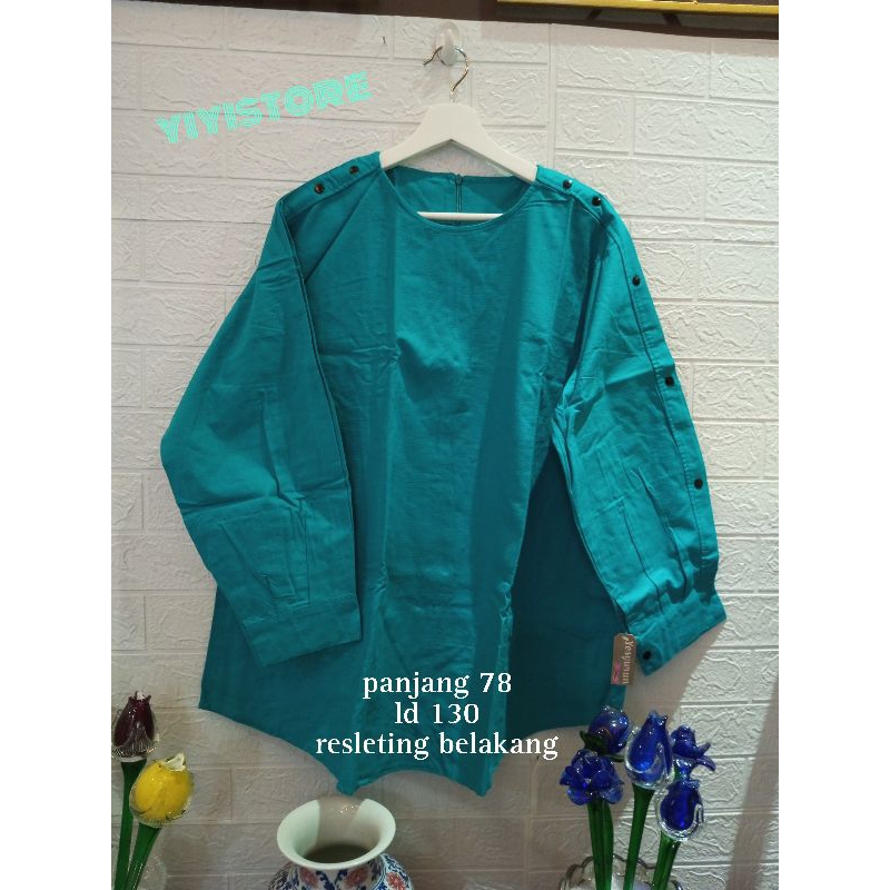 Atasan Blouse Wanita Jumbo Murah Ld 130