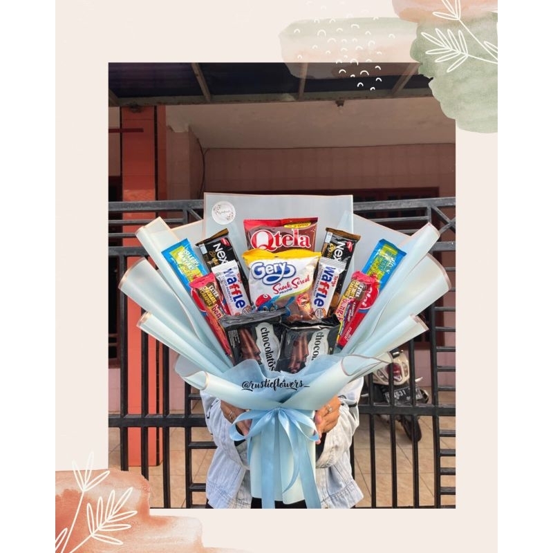 

#RF040 Snack Bouquet / Jajanan Bouquet / Snack Sidang / Snack Medium