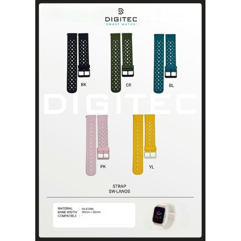 TALI JAM SMARTWATCH DIGITEC RUNNER/LANOS/WAVE/RAPID/LITE/PULSE ORIGINAL