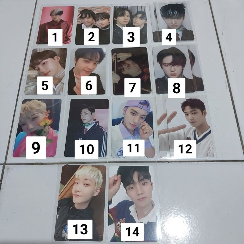 PC PHOTOCARD THE BOYZ TBZ YOUNGHOON ERIC JUYEON JUHAKNYEON CHANGMIN Q NEW ALBUM BENE POB MAKESTAR FA