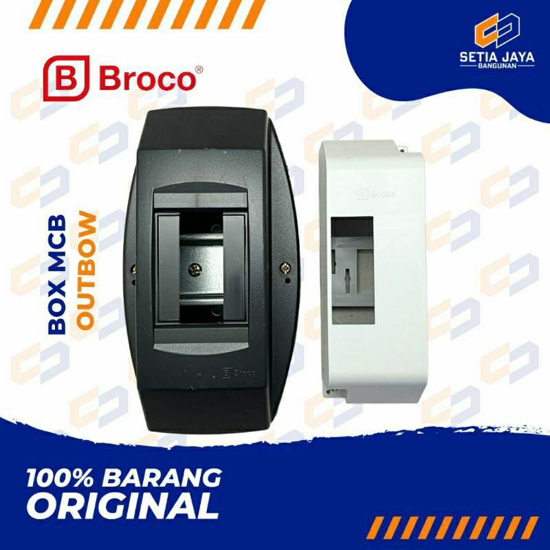 Box / Kotak Mcb / Sekring Listrik Broco 1 / 2 Group / Grup Outbow