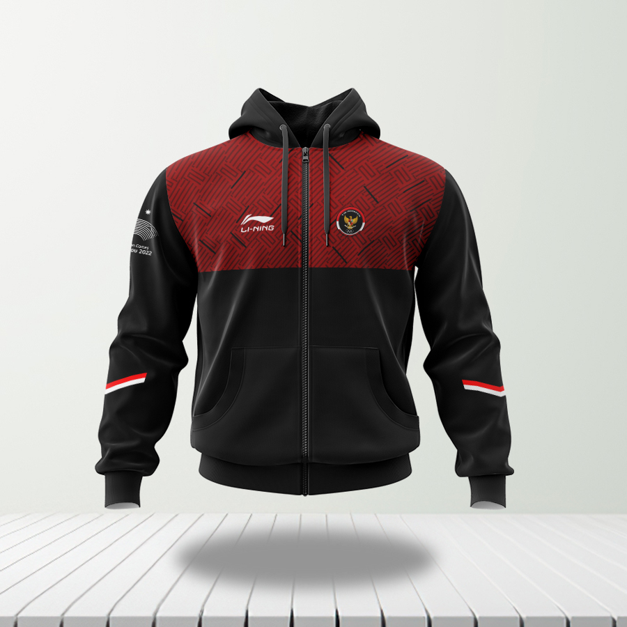 Jaket Hoodie  Asian Games Hangzhou China 2023/2022 art-4 Dewasa Pria Wanita Custom Fullprint