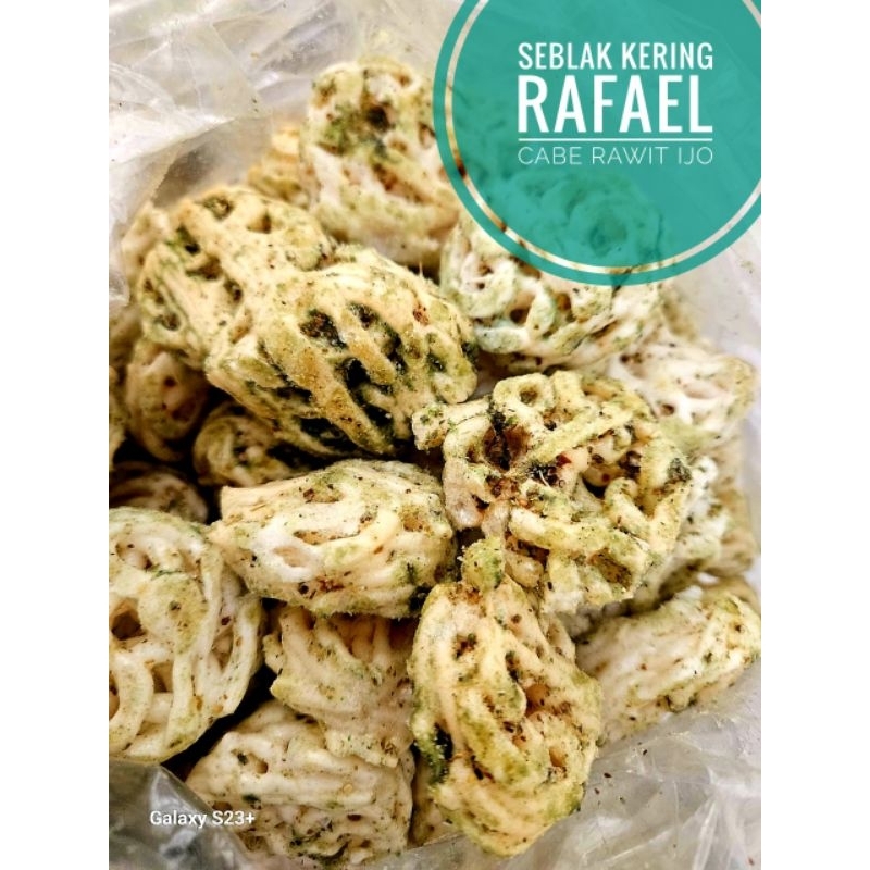 

seblak rafael rawit lombok ijo/seblak rafael /seblak mawar/ pedas lombok ijo