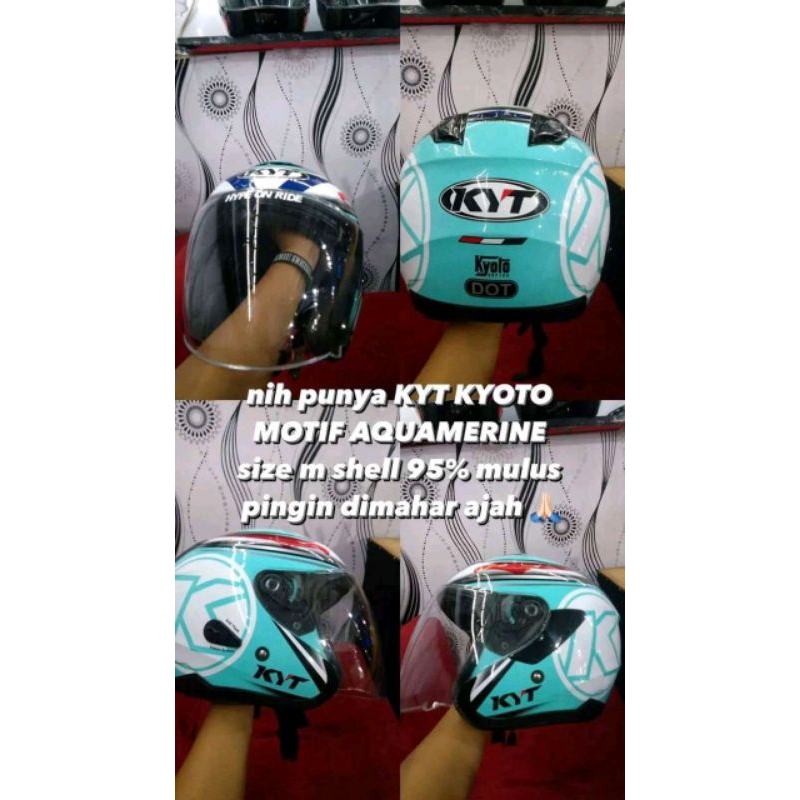 helm kyoto second/bekas