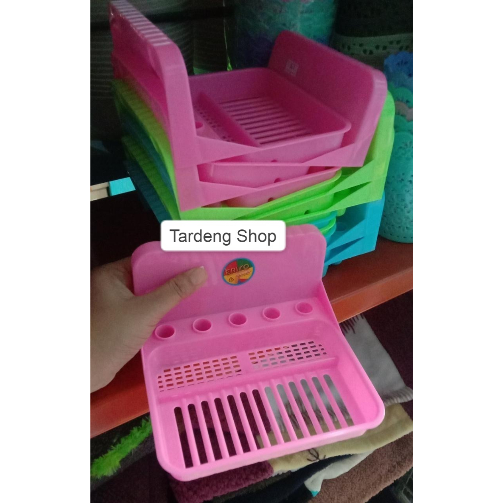 ERIKO Tempat Sabun Batang Tempel Susun Wadah Sabun Kamar Mandi