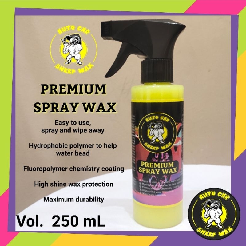 Sheep Wax Premium Spray Wax pengkilap body mobil dan motor