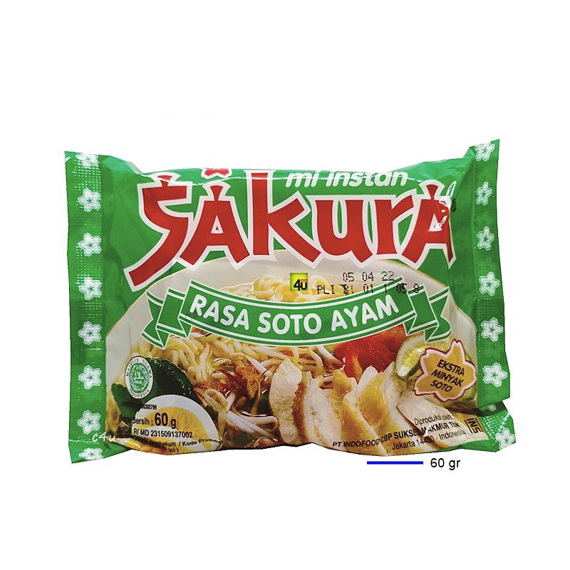 

MIE SAKURA RASA SOTO