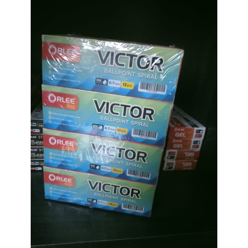 

Ballpoint Orlee Victor Spiral 1Pack