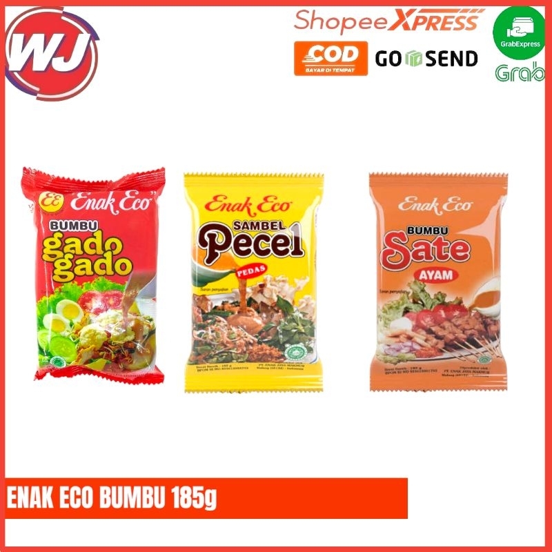 

ENAK ECO BUMBU KACANG 185g