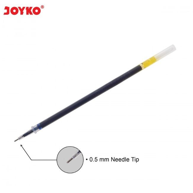 REFILL GEL PEN JOYKO GPR-263 0.5 MM HITAM ISI ULANG PENA TINTA REFIL BISA UNTUK PULPEN / PENA JK-100