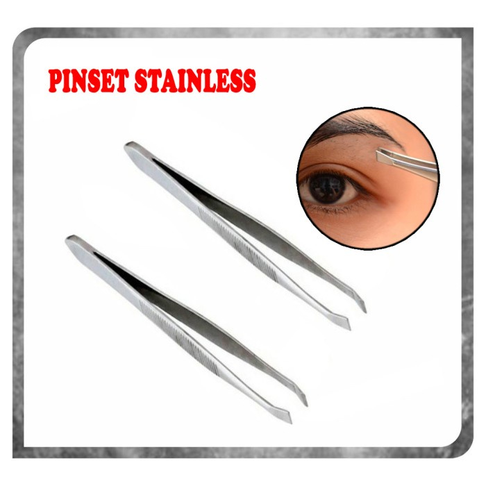 PINSET PENCABUT BULU / PINSET ALIS STAINLESS Pinset Pencabut Uban Bulu Dan Alis Bulu Ketiak Ketek Ke