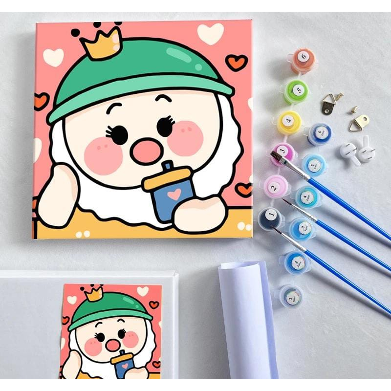 

Kanvas Lukis Sketsa 20x20 Cm Kanvas Lukis Mewarnai 20x20 Cm