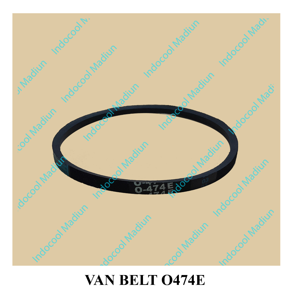 FB474 V BELT/VANBELT/LINDEN MESIN CUCI/FANBELT/VAN BELT O474E