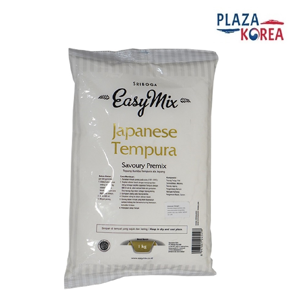 

SRIBOGA EASYMIX JAPANESE TEMPURA 1 KG - TEPUNG SIAP PAKAI PRAKTIS