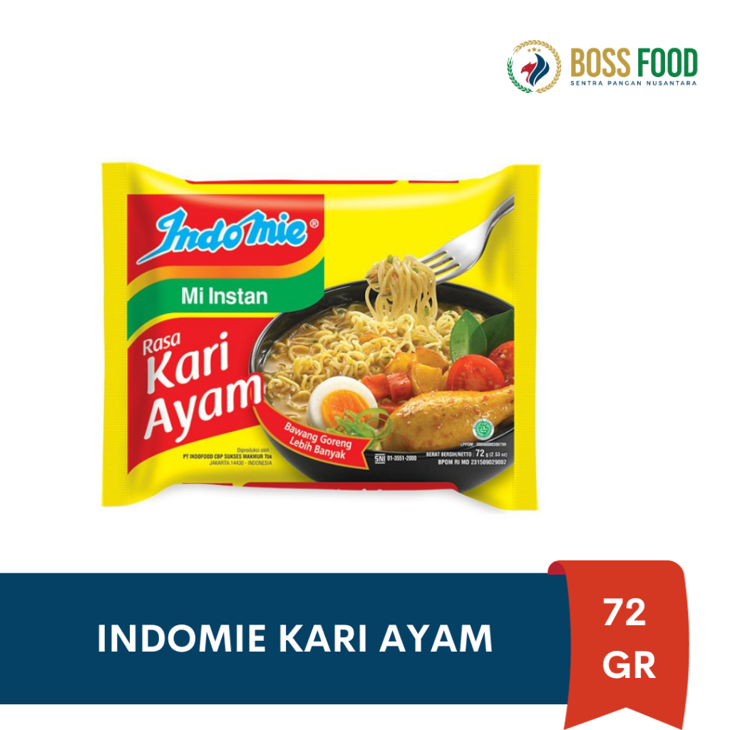 

INDOMIE KARI AYAM 72 GR