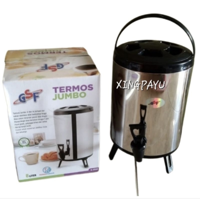 Termos Jumbo Milk Tea Bucket 8 Liter/ 10 Liter/ 12 Liter