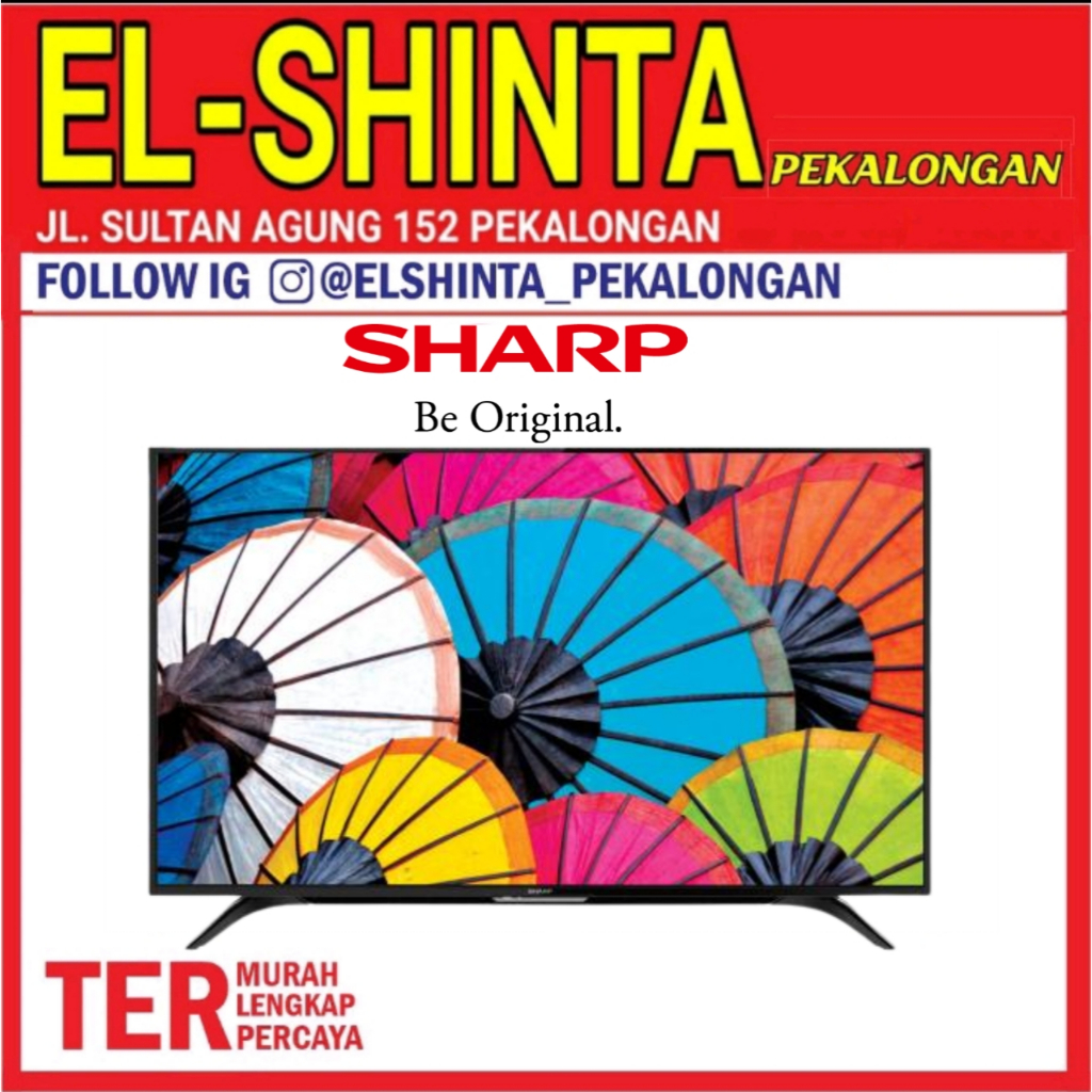 SHARP AQUOS LED Smart TV 50 inch 2T-C50DFi 2T-C50DF1I