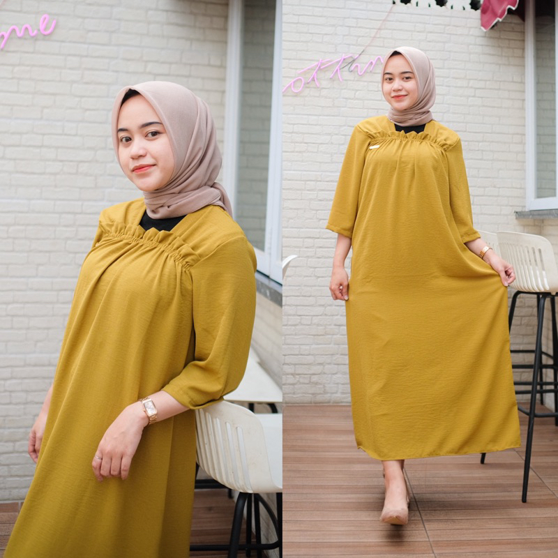 DASTER PAULA CRINKLE AIRFLOW DASTER LAILA KARET