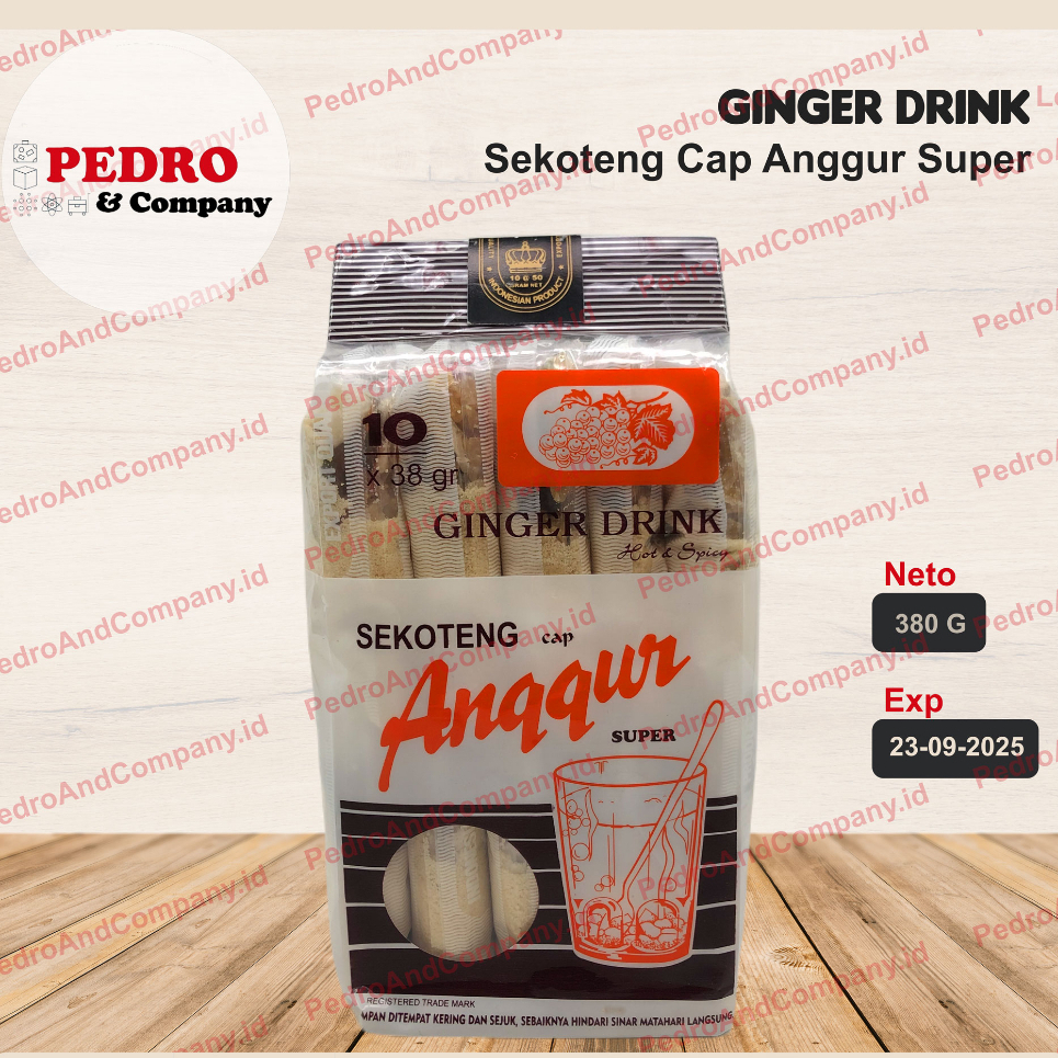 

Sekoteng cap anggur super minuman tradisional (10px x 38 gr)