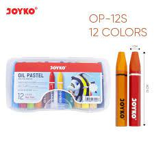 

Krayon Minyak Oil Pastel Joyko 12 warna