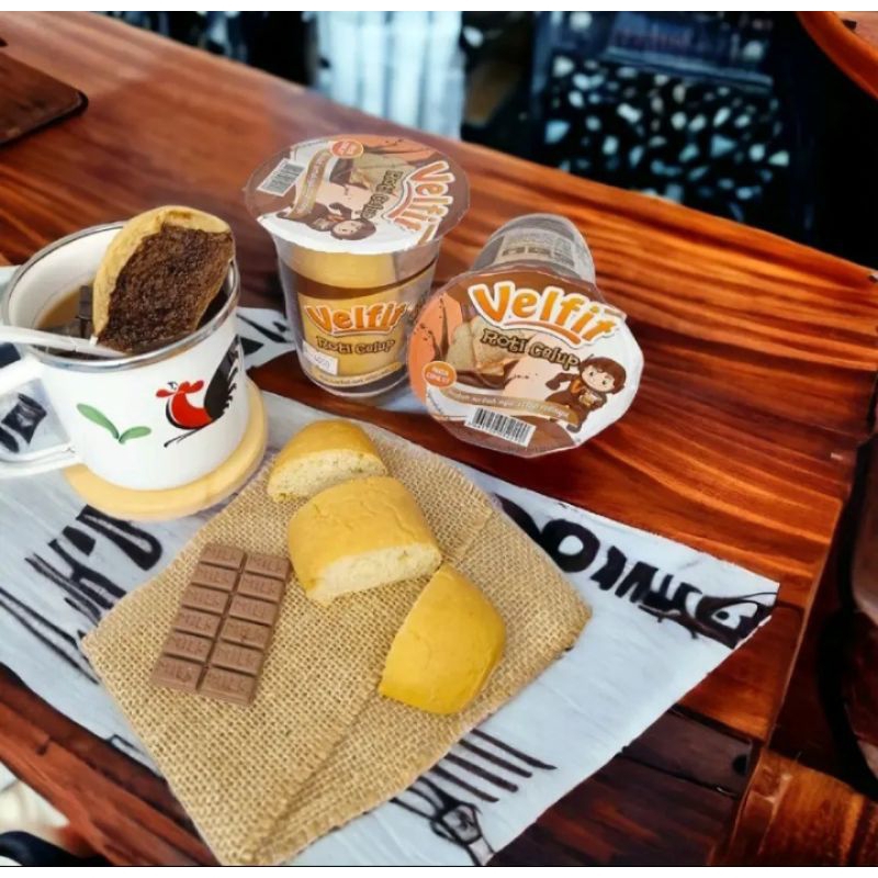 

Roti celup viral rasa coklat+sereal