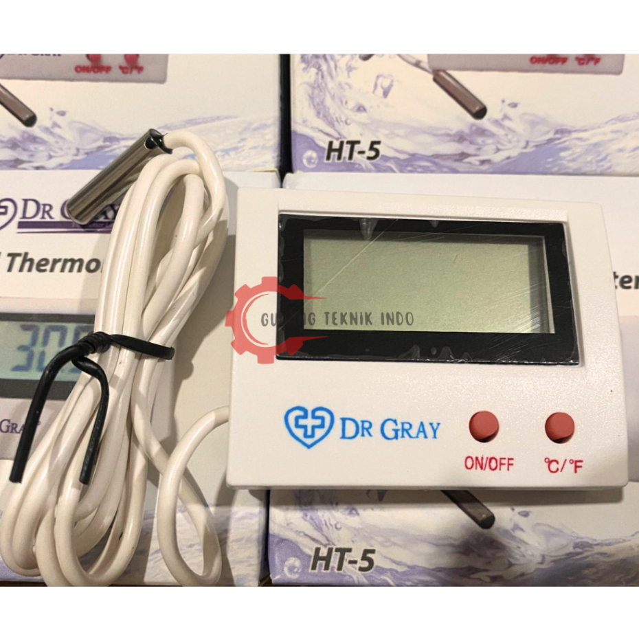 DR GRAY HT-5 Termometer Digital / Termometer Chiller Aquarium DR GRAY