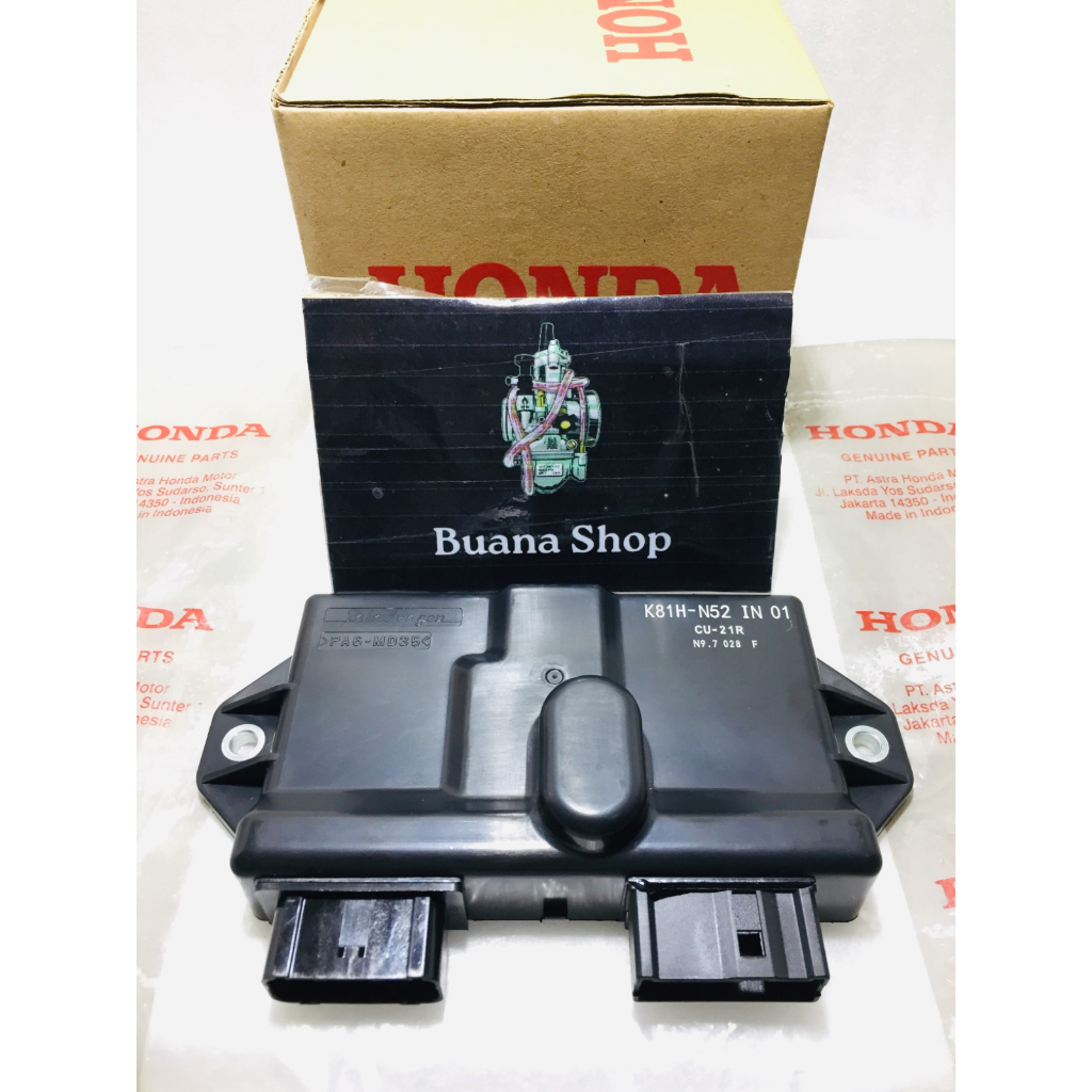 ECU ECM CDI BEAT FI ESP KODE K81H-N52 IN 01 TAHUN 2016 2017 2018 2019 BARU GRESS HONDA
