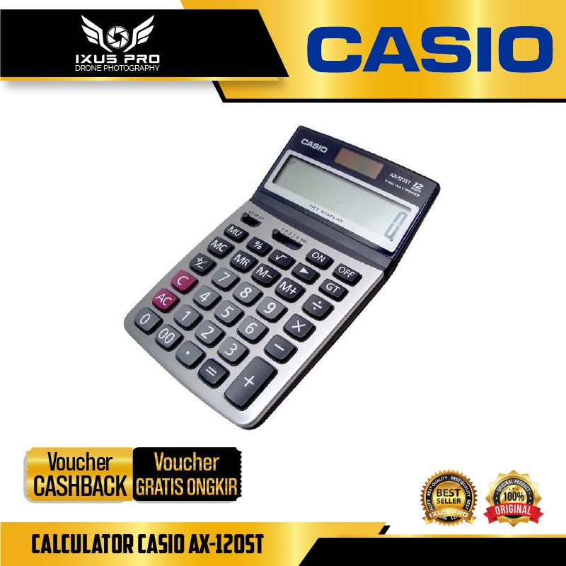 

Calculator CASIO AX-120ST - Kalkulator Casio AX-120ST