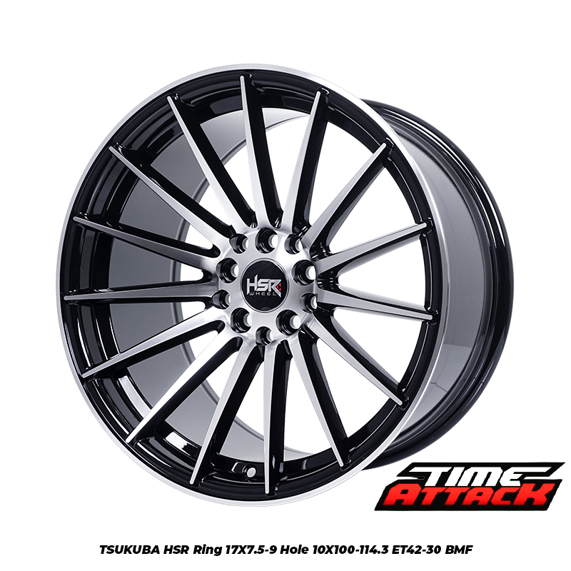 Velg Mobil HRV R17 HSR WHEEL Tipe TSUKUBA Ring 17 - TIME ATTACK BOGOR