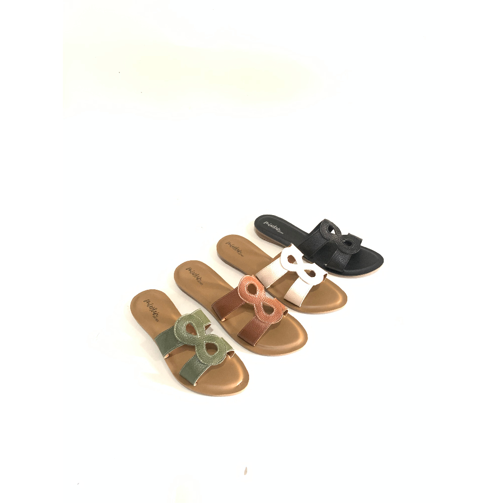 MHN Leather - Sandal Kulit Asli Wanita Alas Sandal Kulit Wanita