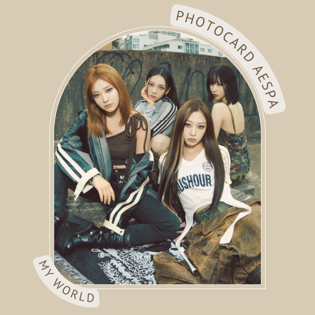 [BACA DESKRIPSI] Aespa MY PC Photocard my world karina giselle winter ningning