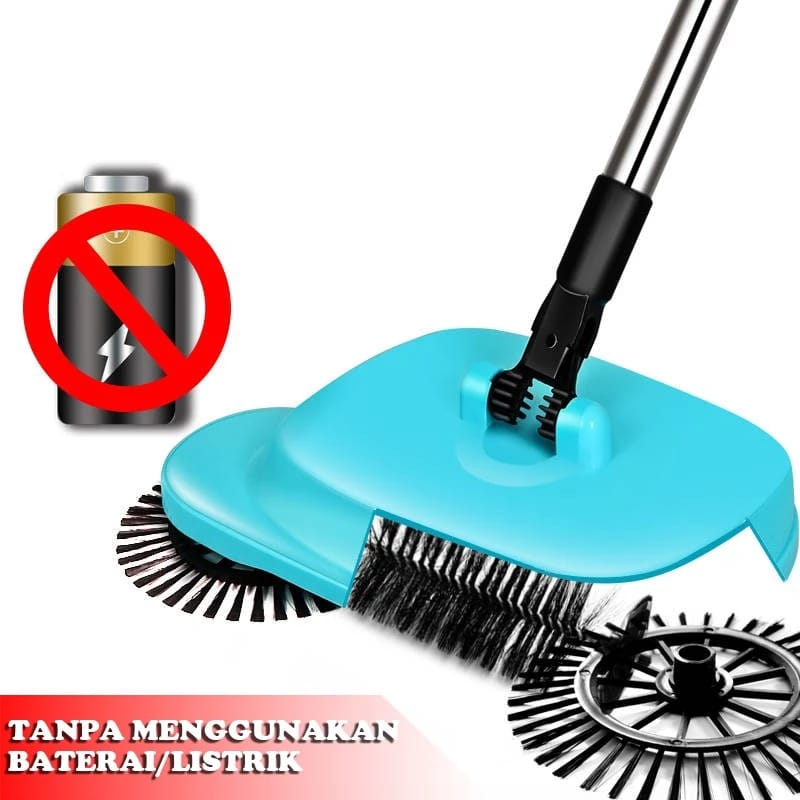 Sapu Lantai Otomatis - Ultra Broom Sapu Dorong Pembersih Lantai - TERMURAH