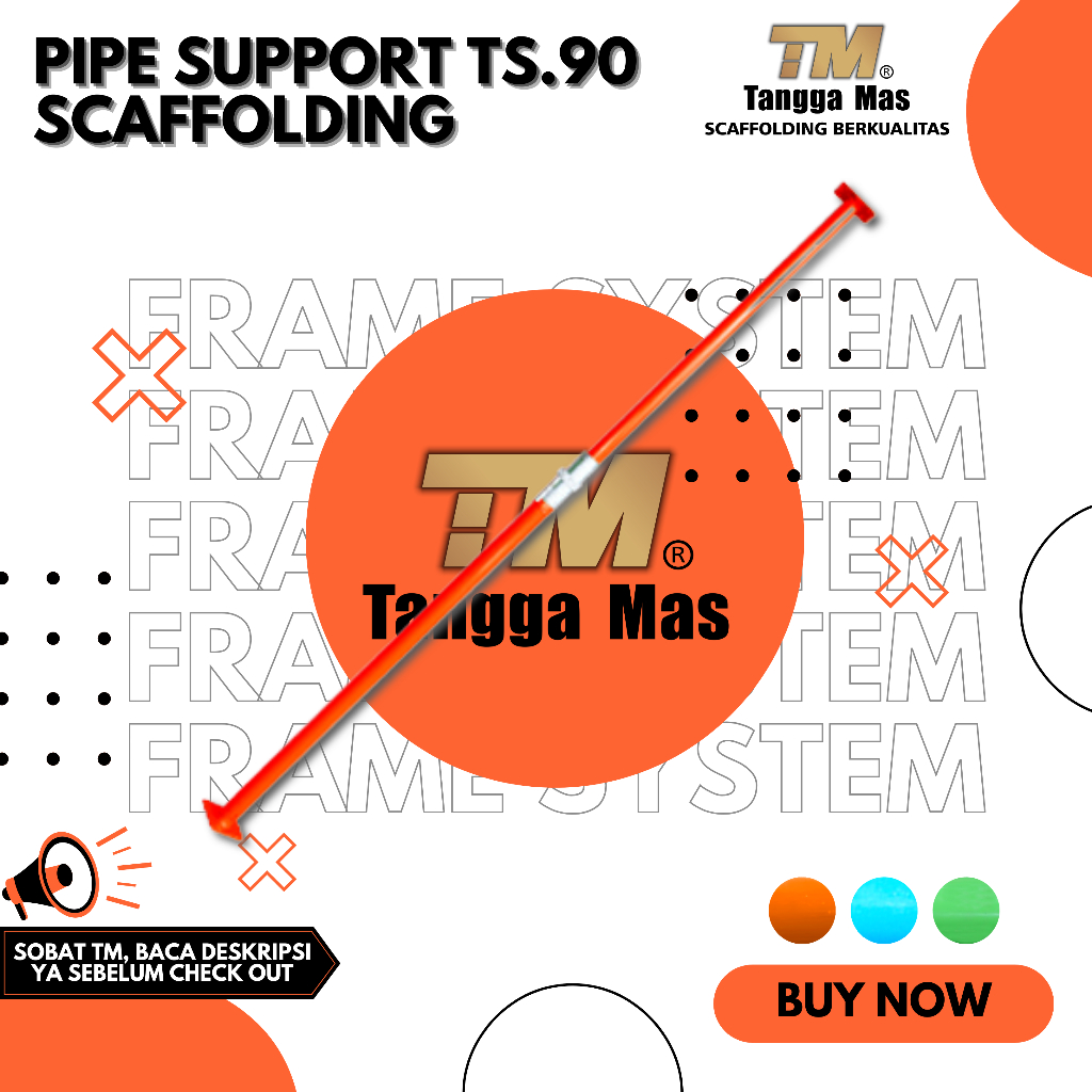 

PIPE SUPPORT SCAFFOLDING PERANCAH STEGER ANDANG TERMURAH BERKUALITAS