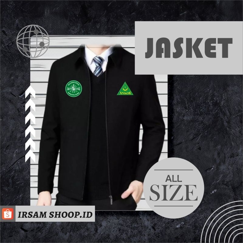 jasket santri jasket nu jasket ansor jasket pormal jasket majelis talim jasket terbaru