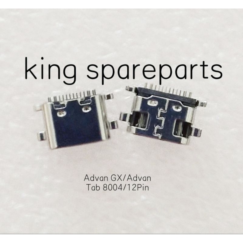 CON CONECTOR KONEKTOR TC CAS CHARGER CINA ADVAN GX TAB 8004