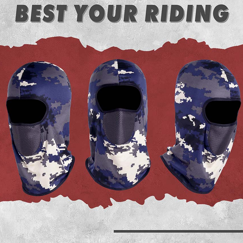 Masker Buff Pria Motor Katun 100%