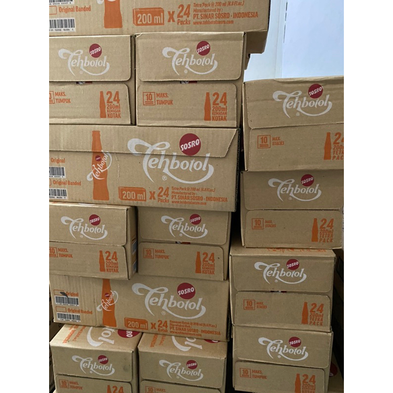 

XMASTER TEH BOTOL KOTAK SOSRO 200 ML DUS ISI 24 PCS