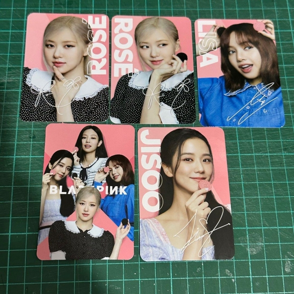 Photocard PC Blackpink x Oreo Group OT4