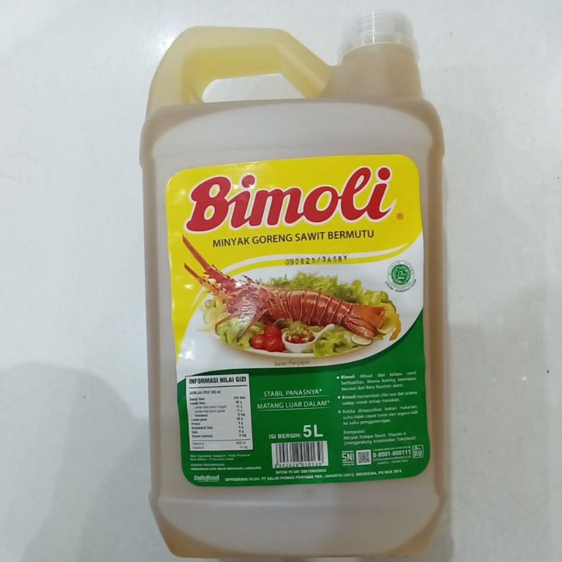 

Bimoli Klasik Minyak Goreng 5 Liter Jurigen