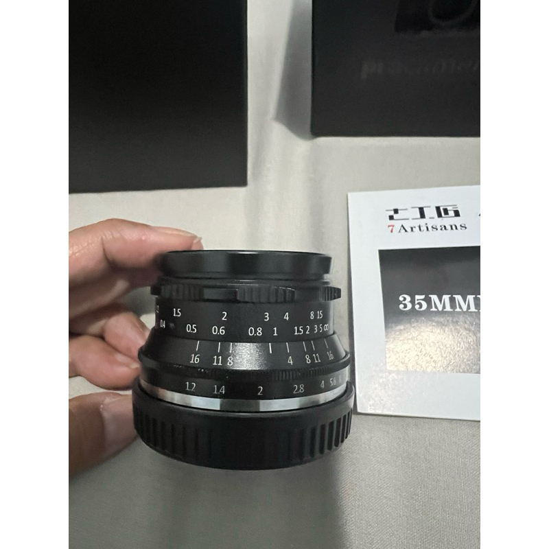 Lensa 7artisan 35mm F1.2 for Sony